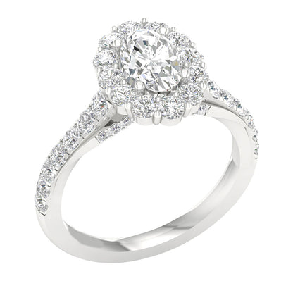 14K 2.00CT  Lab Grown Diamond Engagement Ring 67636