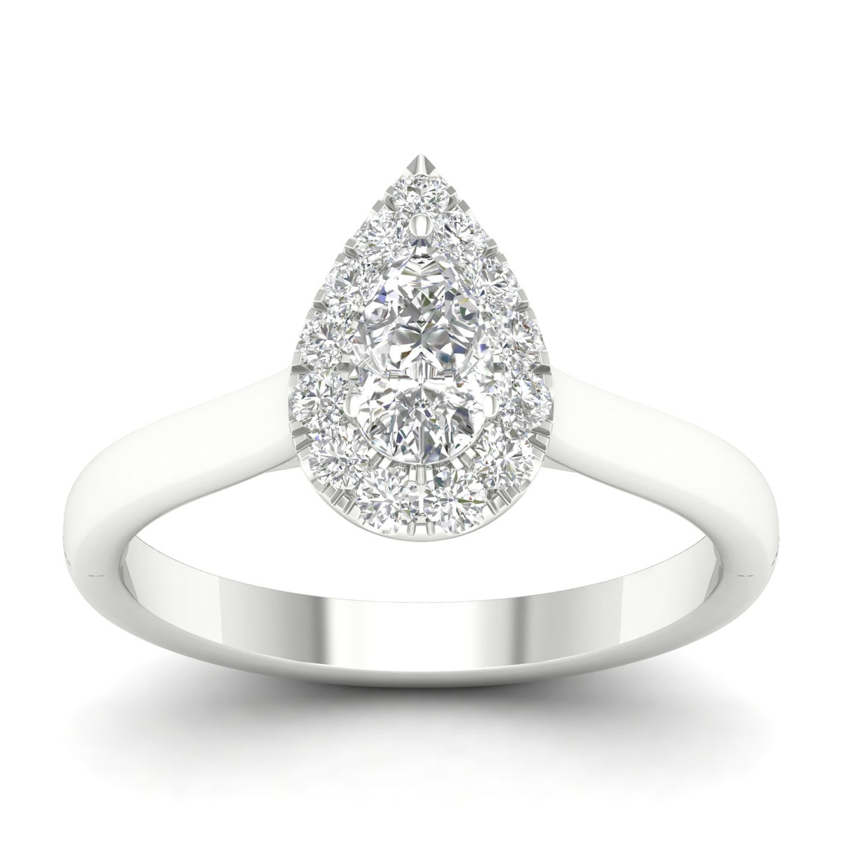 14K 0.75CT  Lab Grown Diamond Engagement Ring 67709