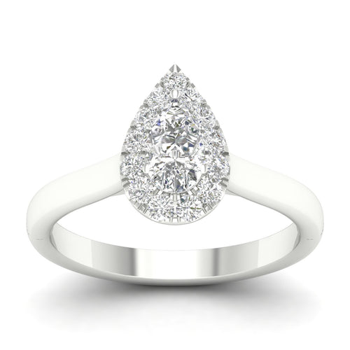 14K 0.75CT  Lab Grown Diamond Engagement Ring 67709