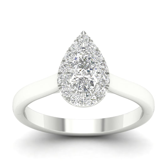 14K 0.75CT  Lab Grown Diamond Engagement Ring 67709