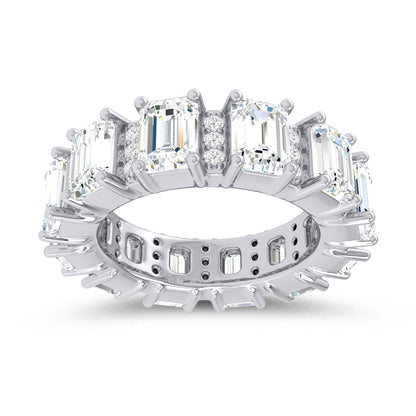 14K 5.00CT Certified Lab Grown Band 67744