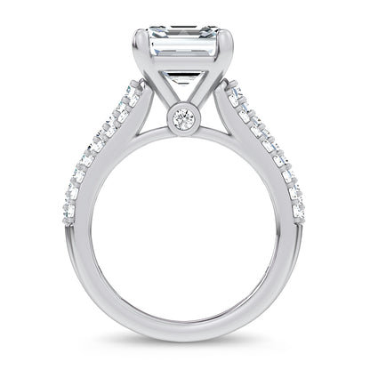 14K 4.00CT Certified Lab Grown Engagement Ring 67746