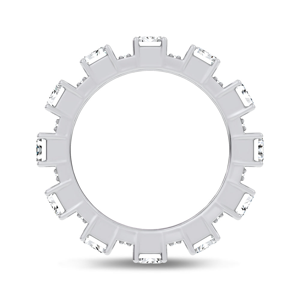 14K 3.17CT Certified Lab Grown Band 67749