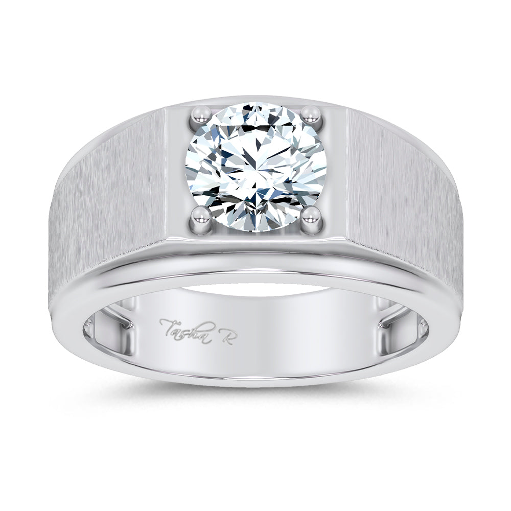 14K 2.00CT Certified Lab Grown Mens Ring 67756