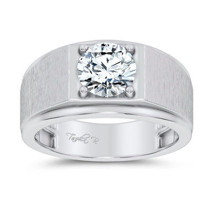 14K 2.00CT Certified Lab Grown Mens Ring 67756