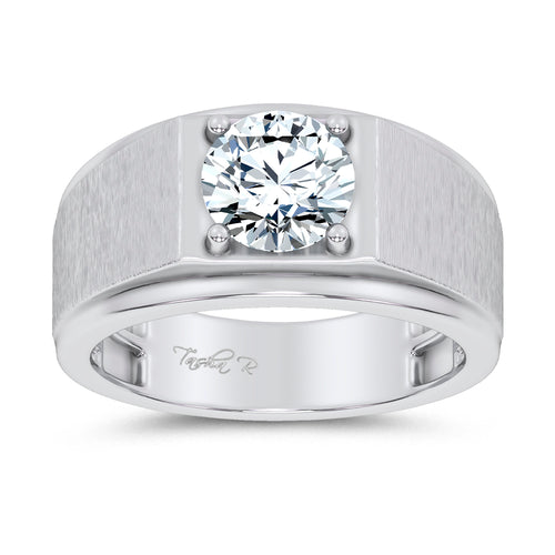 14K 2.00CT Certified Lab Grown Mens Ring 67756