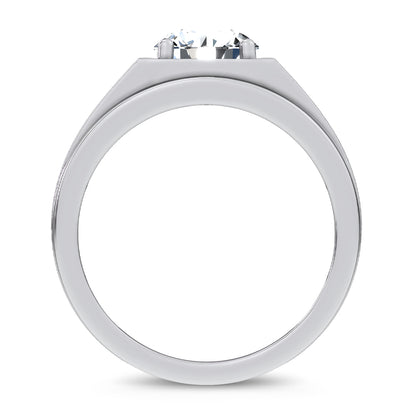 14K 2.00CT Certified Lab Grown Mens Ring 67756