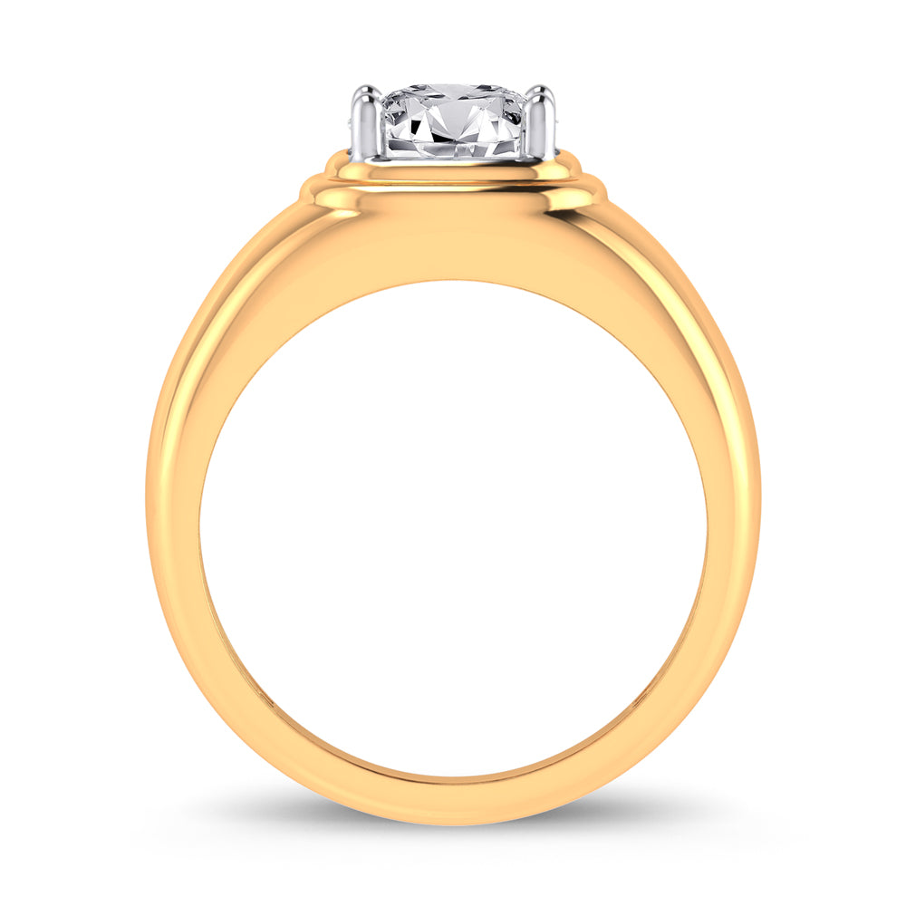 14K 2.00CT Certified Lab Grown Mens Ring 67758