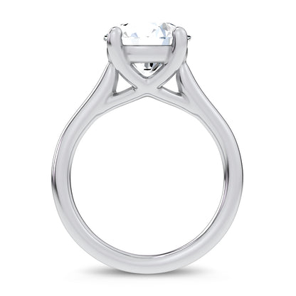 14K 4.00CT  Certified Lab Grown Solitaire Ring 67762
