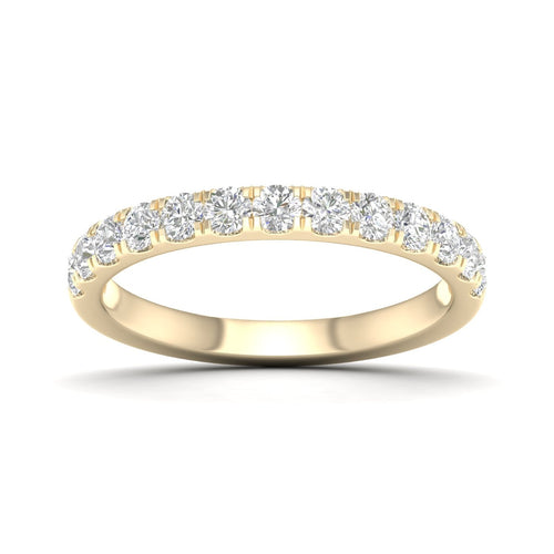 14K 0.50CT Lab Diamond Band 67789