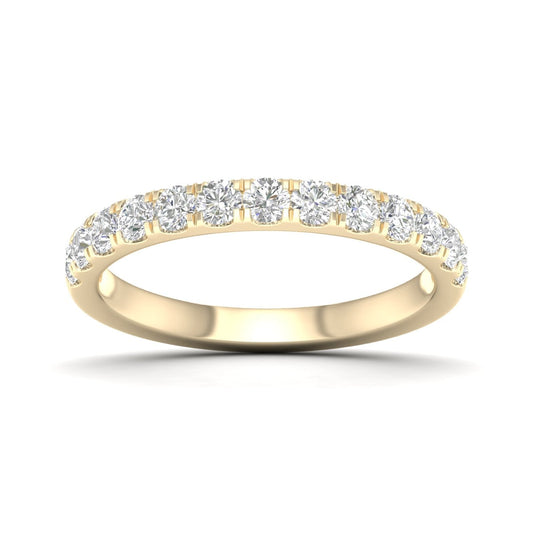 14K 0.50CT Lab Diamond Band 67789