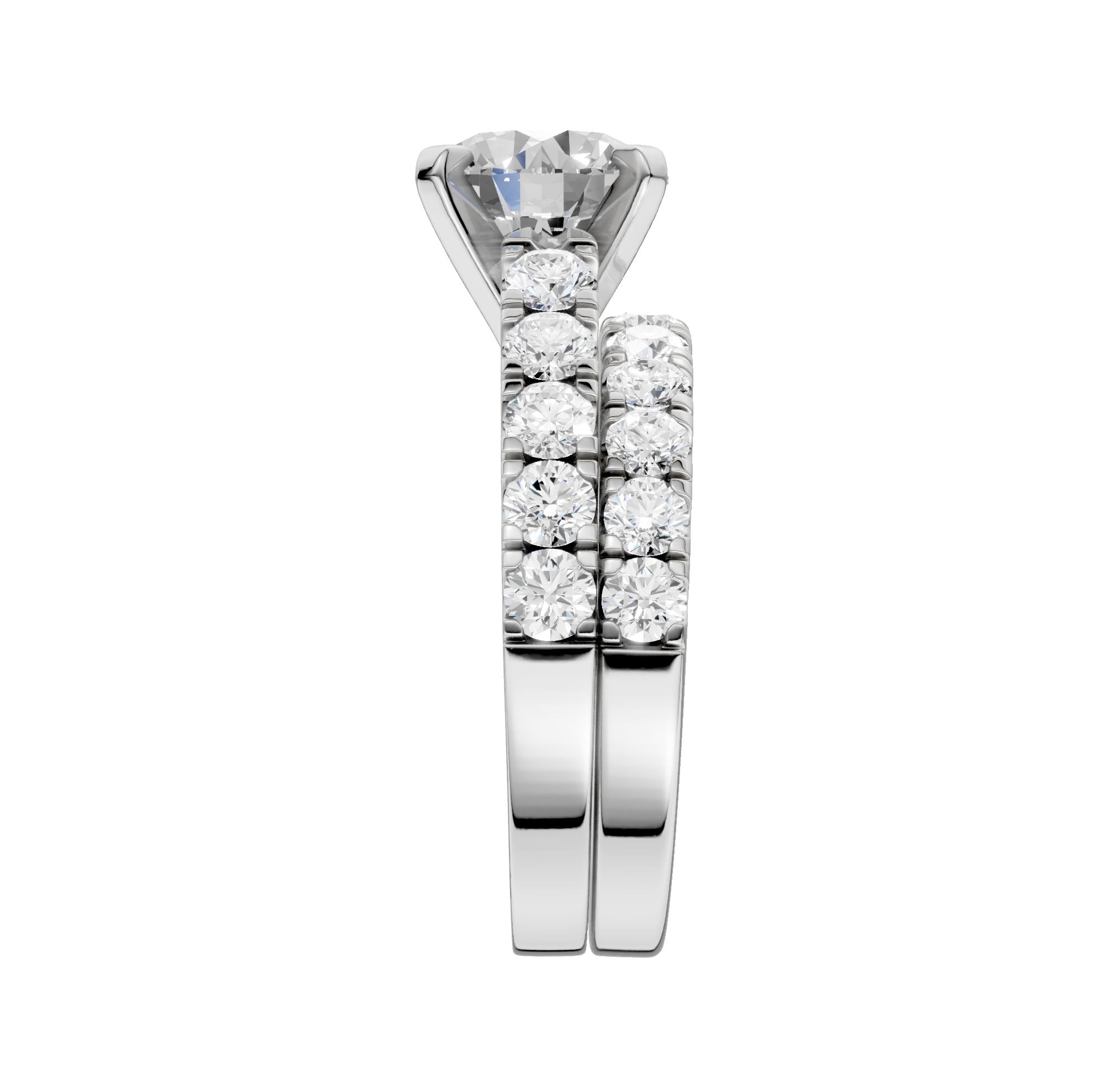 14K 3.50CT Lab Grown Diamond Bridal 67795