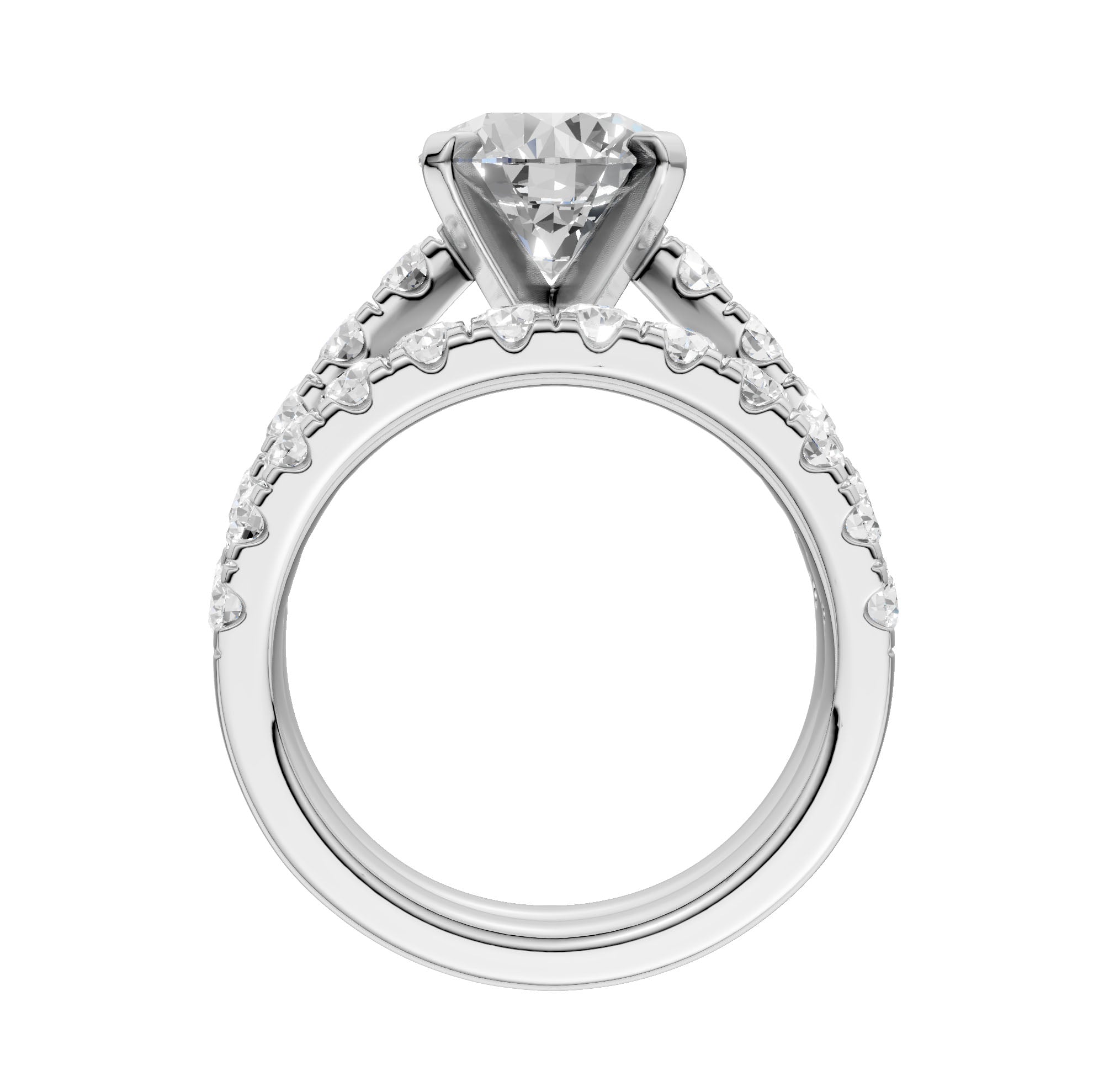 14K 3.50CT Lab Grown Diamond Bridal 67795