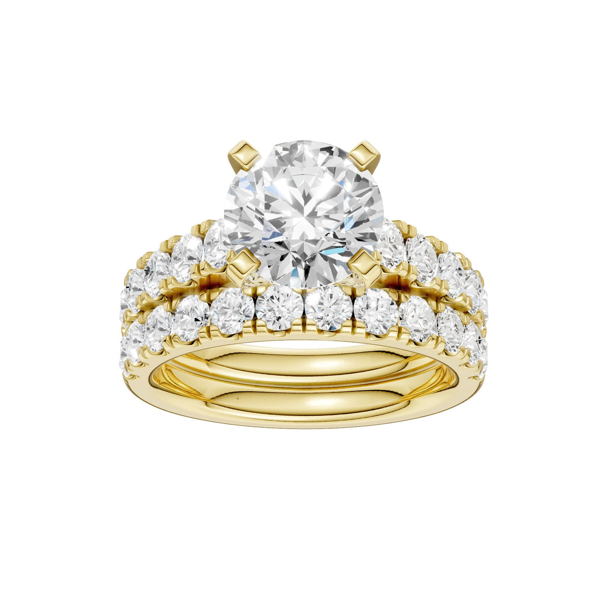 14K 3.50CT Lab Grown Diamond Bridal 67796