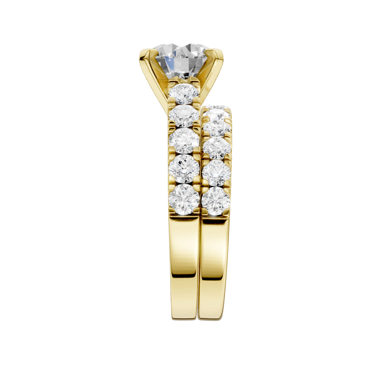 14K 3.50CT Lab Grown Diamond Bridal 67796