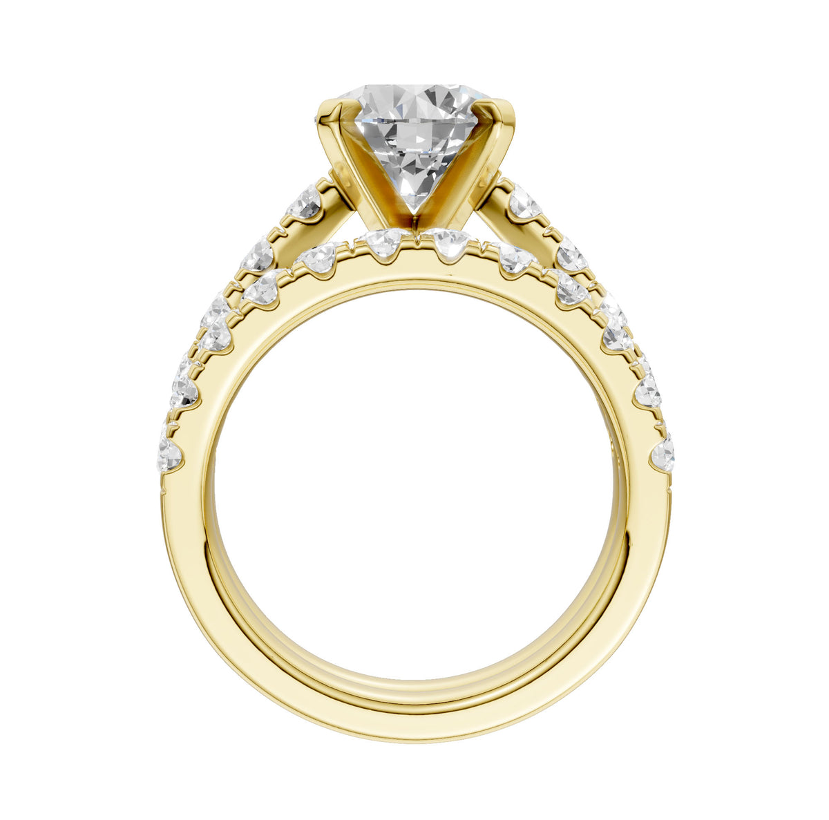14K 3.50CT Lab Grown Diamond Bridal 67796