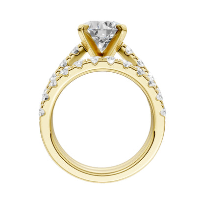 14K 3.50CT Lab Grown Diamond Bridal 67796