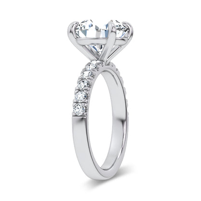 14K 4.50CT Certified Lab Grown Engagement Ring 67806