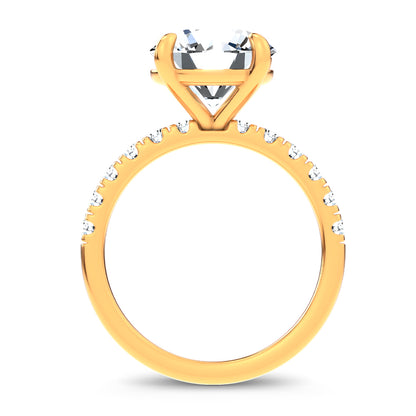 14K 4.50CT Certified Lab Grown Engagement Ring 67807