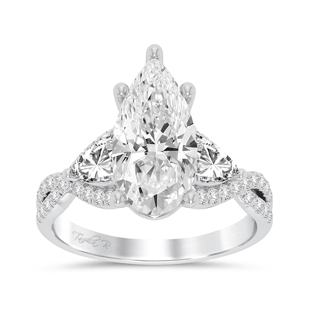 14K 3.90CT Certified Lab Grown Diamond Ring 67820