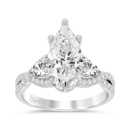 14K 3.90CT Certified Lab Grown Diamond Ring 67820