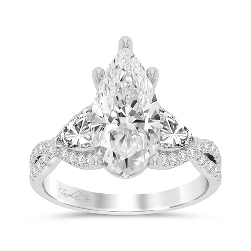 14K 3.90CT Certified Lab Grown Diamond Ring 67820