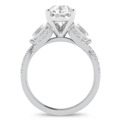 14K 3.90CT Certified Lab Grown Diamond Ring 67820