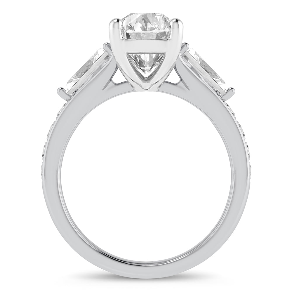 14K 3.90CT Certified Lab Grown Diamond Ring 67822