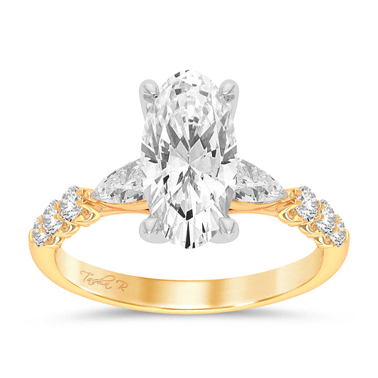 14K 2.79CT Certified Lab Grown Diamond Ring 67825