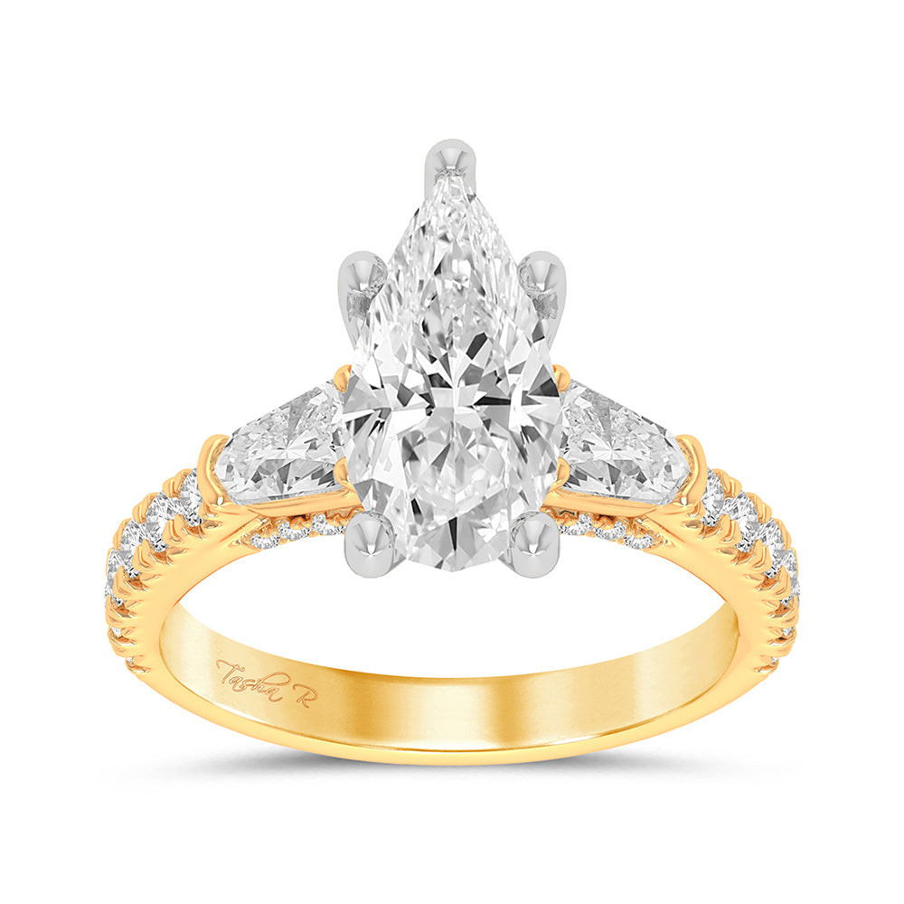 14K 2.79CT Certified Lab Grown Diamond Ring 67827