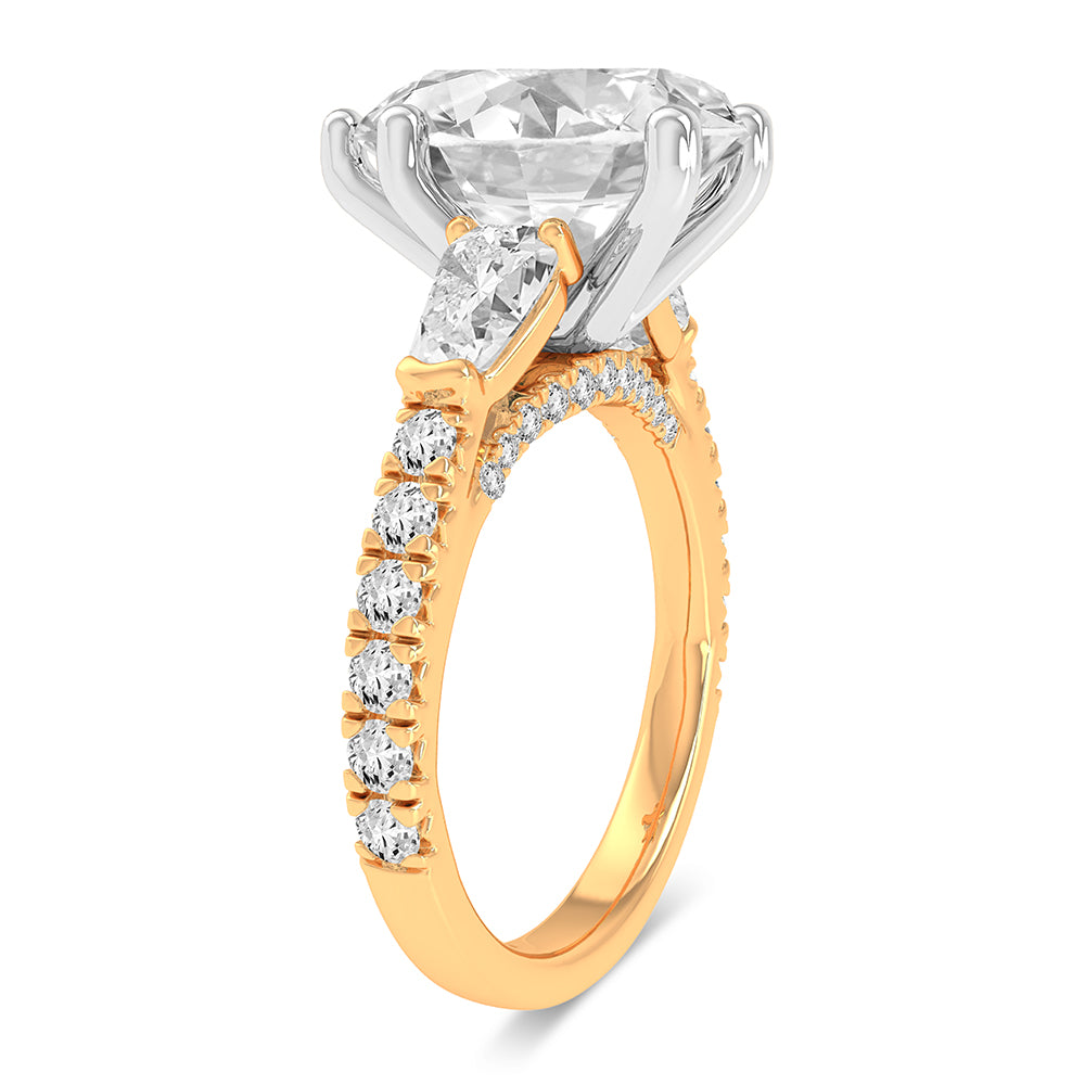 14K 2.79CT Certified Lab Grown Diamond Ring 67827