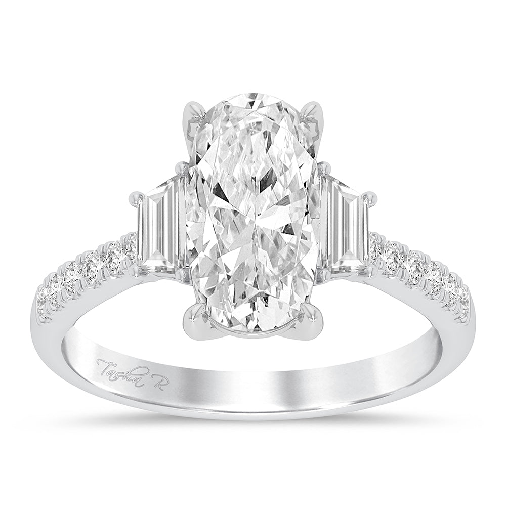 14K 2.79CT Certified Lab Grown Diamond Ring 67830