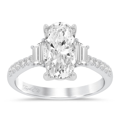 14K 2.79CT Certified Lab Grown Diamond Ring 67830