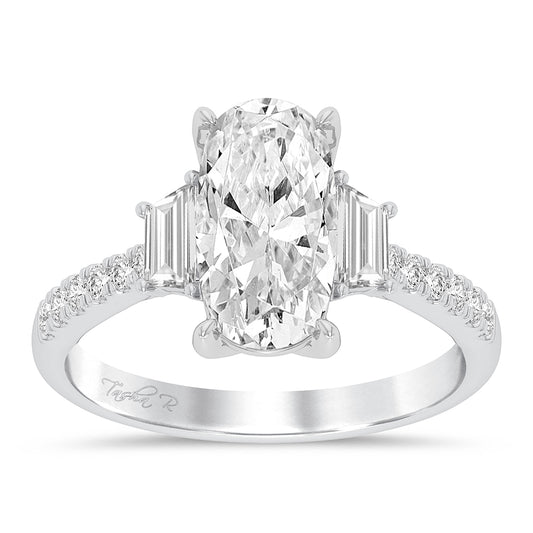 14K 2.79CT Certified Lab Grown Diamond Ring 67830
