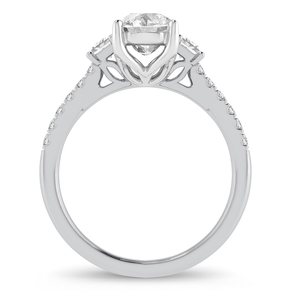 14K 2.79CT Certified Lab Grown Diamond Ring 67830