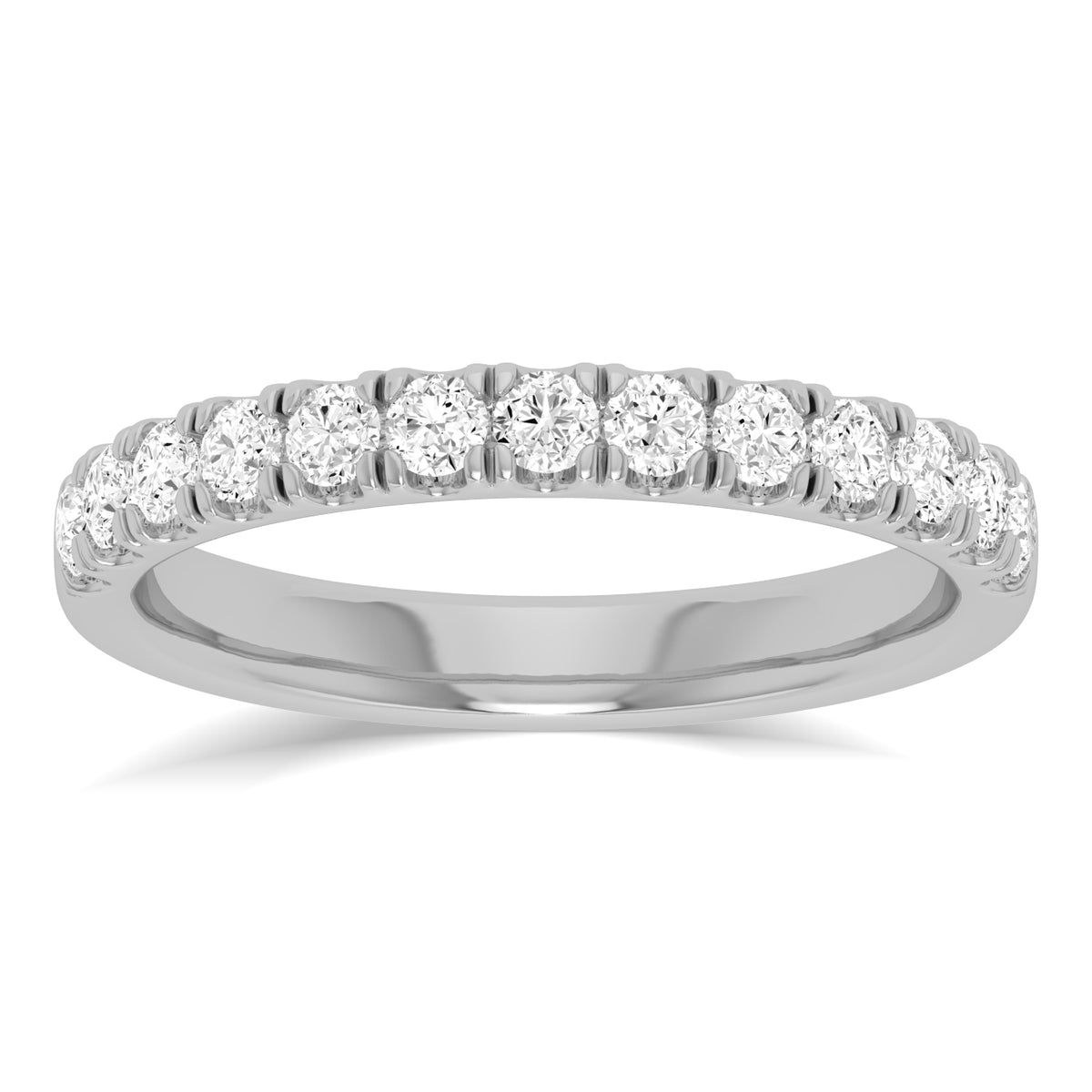 14K 0.50CT Certified Lab Grown Diamond Band 67834