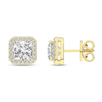 14K 2.25ct Certified Lab Grown Diamond Earrings 67857