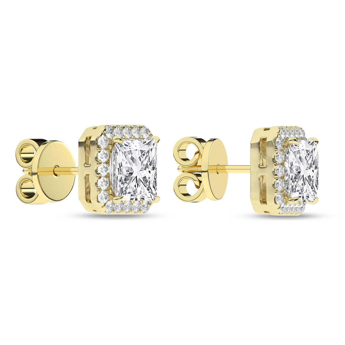 14K 2.25ct Certified Lab Grown Diamond Earrings 67857