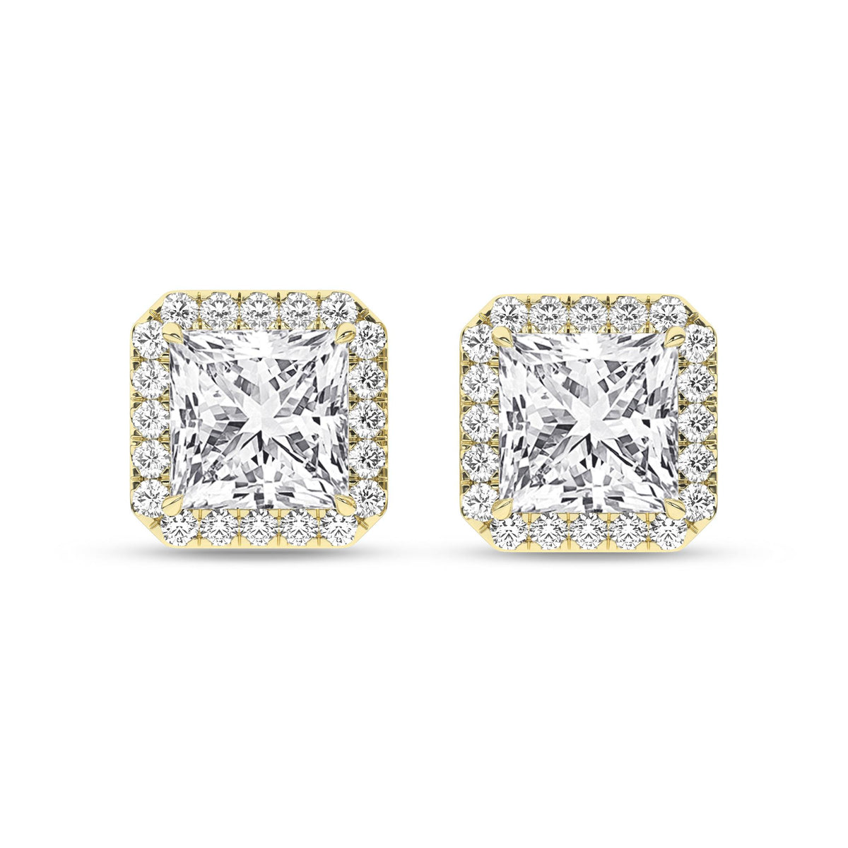 14K 2.25ct Certified Lab Grown Diamond Earrings 67857