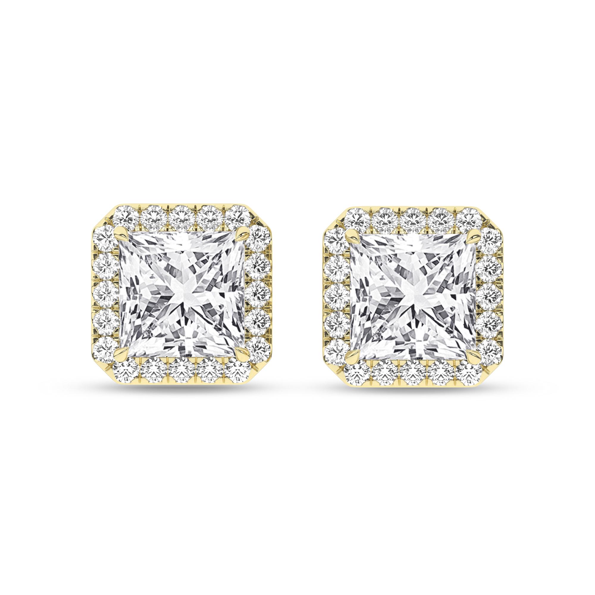 14K 2.25ct Certified Lab Grown Diamond Earrings 67857