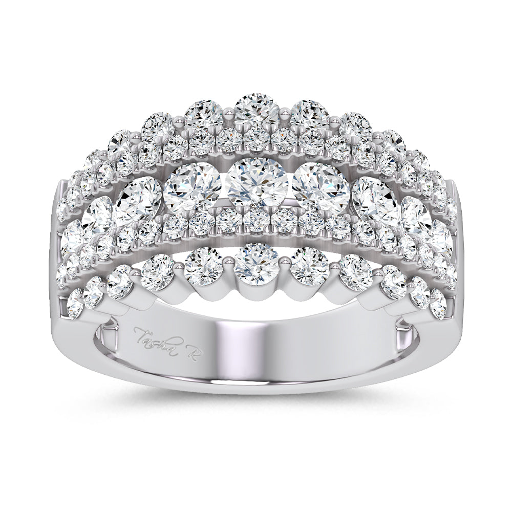 14K 2.00CT Lab Grown Ladies Band 68323