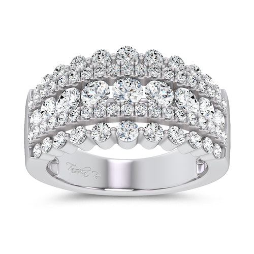14K 2.00CT Lab Grown Ladies Band 68323