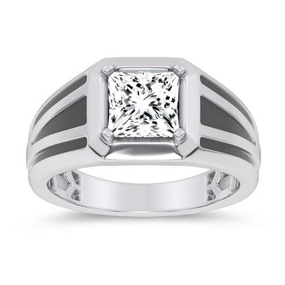 14K 2.00CT Certified Lab Grown Mens Ring 68324