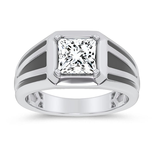14K 2.00CT Certified Lab Grown Mens Ring 68324