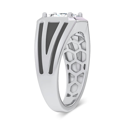 14K 2.00CT Certified Lab Grown Mens Ring 68324