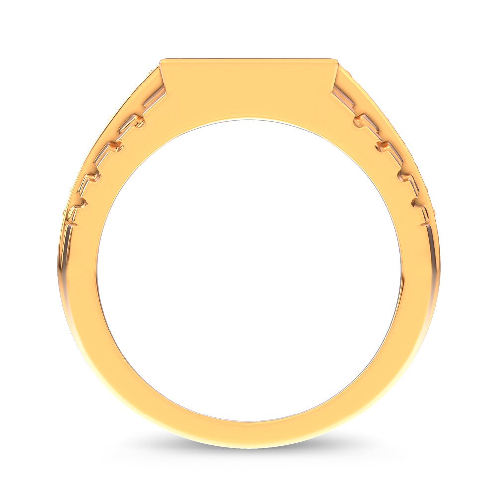 14K 1.50CT LAB GROWN Diamond Mens Ring 68326