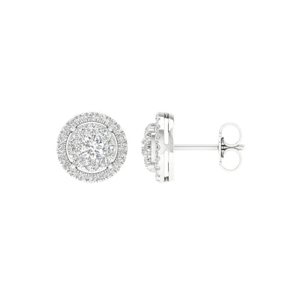 14K 1.00CT Lab Grown Earrings 68384