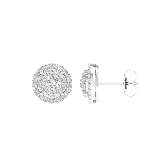 14K 1.00CT Lab Grown Earrings 68384