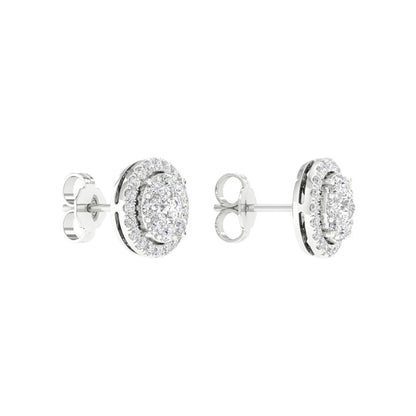 14K 1.00CT Lab Grown Earrings 68384