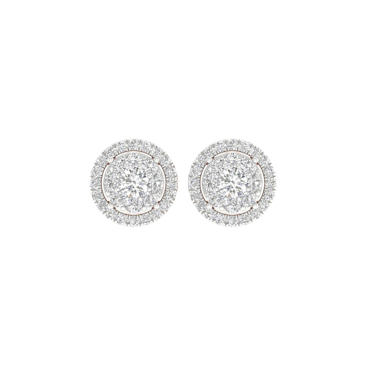 14K 1.00CT Lab Grown Earrings 68384